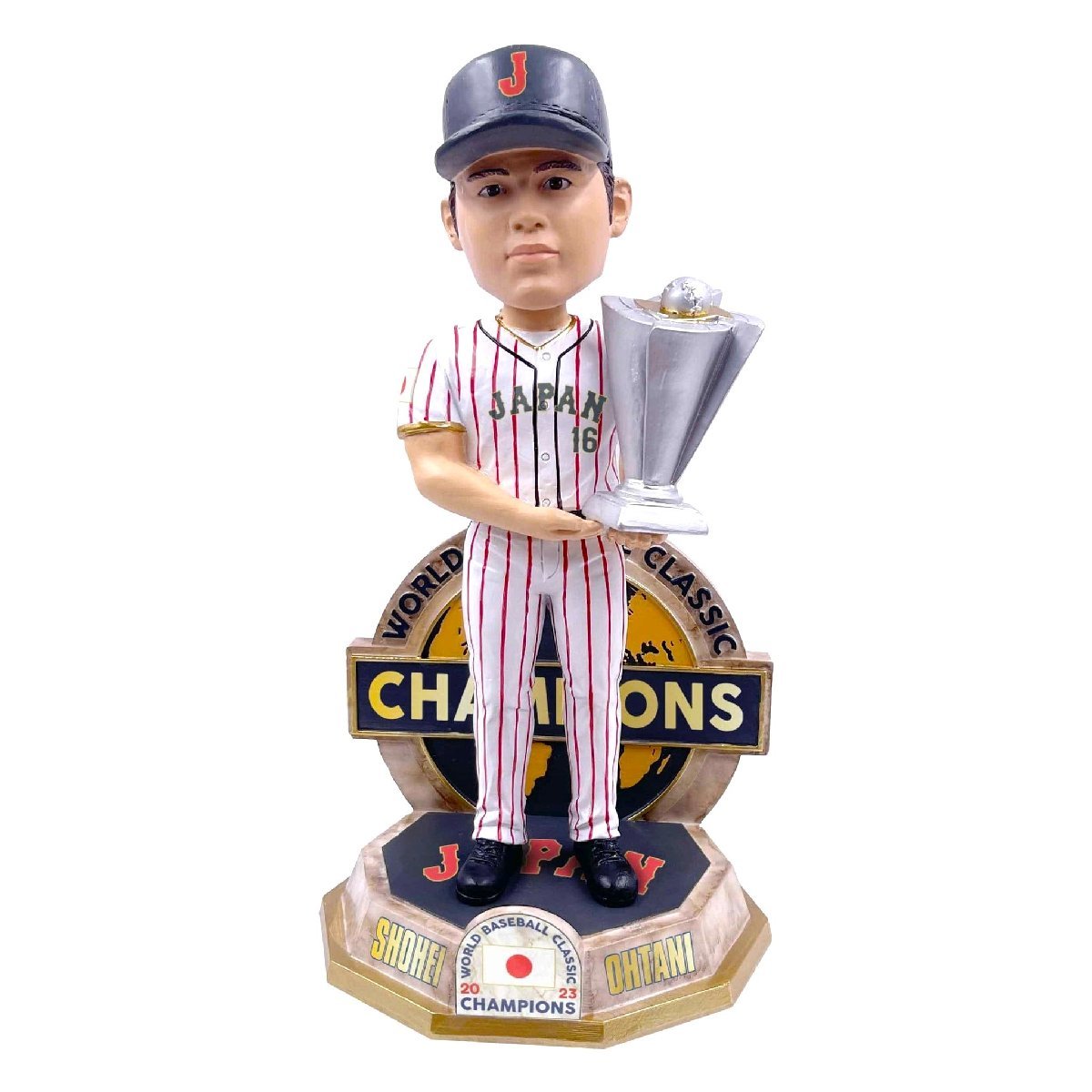 【MS】大谷翔平 2023年WBC 優勝記念 ボブルヘッド人形 新品 世界323個限定版 完売品 バブルヘッド 首振り人形_画像2