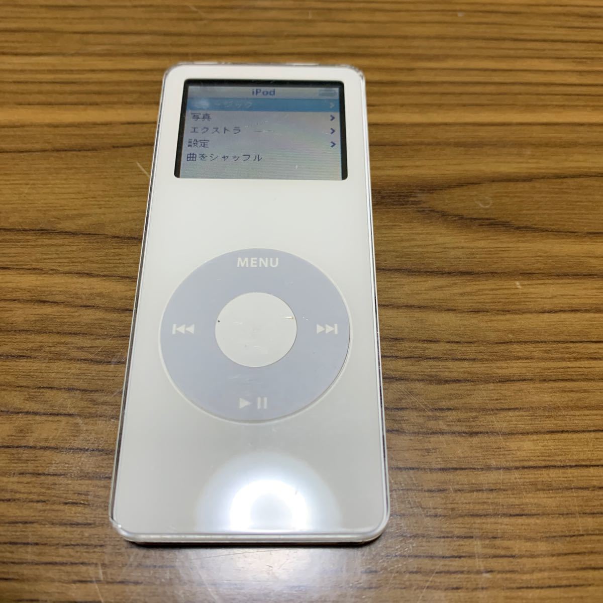 iPod nano 第一世代 A1137 4 GB、ホワイト　Apple _画像1