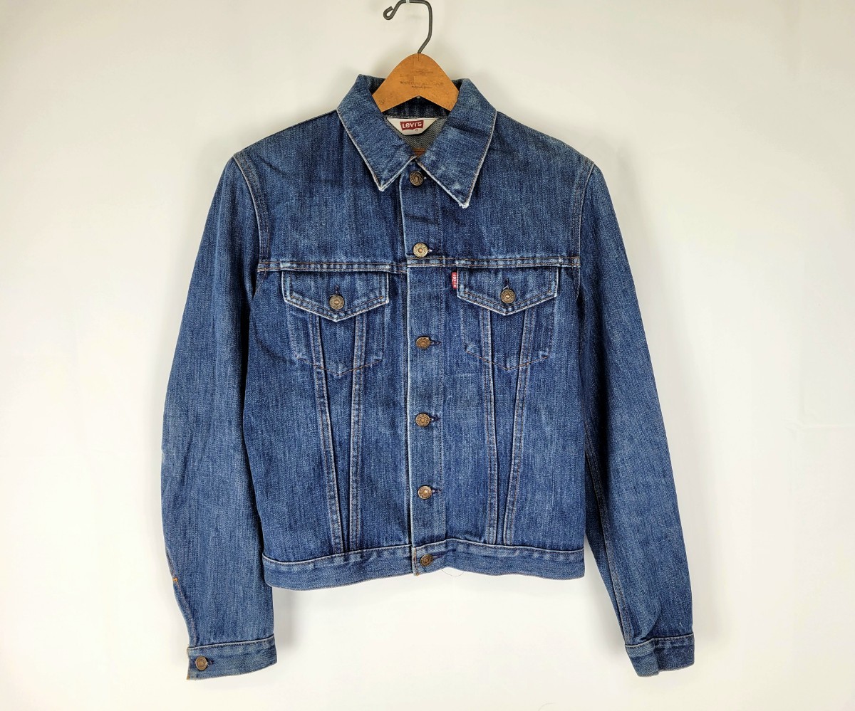 良好 70s FRANCE製 levi's 70500-0917 3rd 4th型 デニムジャケット 36 S 程度 79年 70年代 フランス製 ビンテージジーンズ リーバイス_画像1