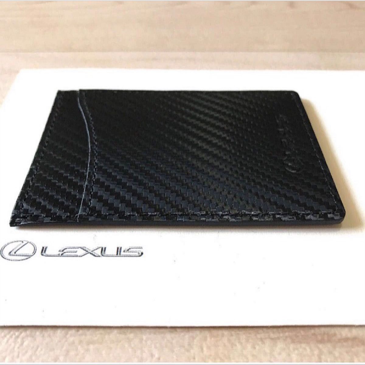 ■新品未使用■ レクサス LEXUS 純正『スマートカードキーケース』正規品 ハイブリッドレザー ブラック 黒  送料無料！