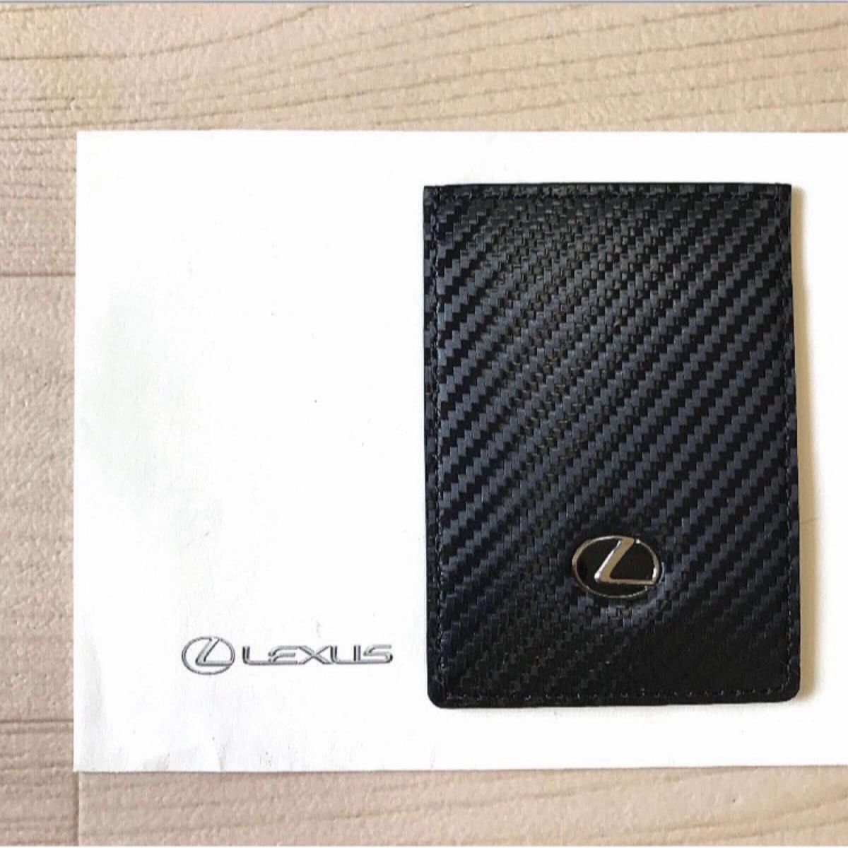 ■新品未使用■ レクサス LEXUS 純正『スマートカードキーケース』正規品 ハイブリッドレザー ブラック 黒  送料無料！