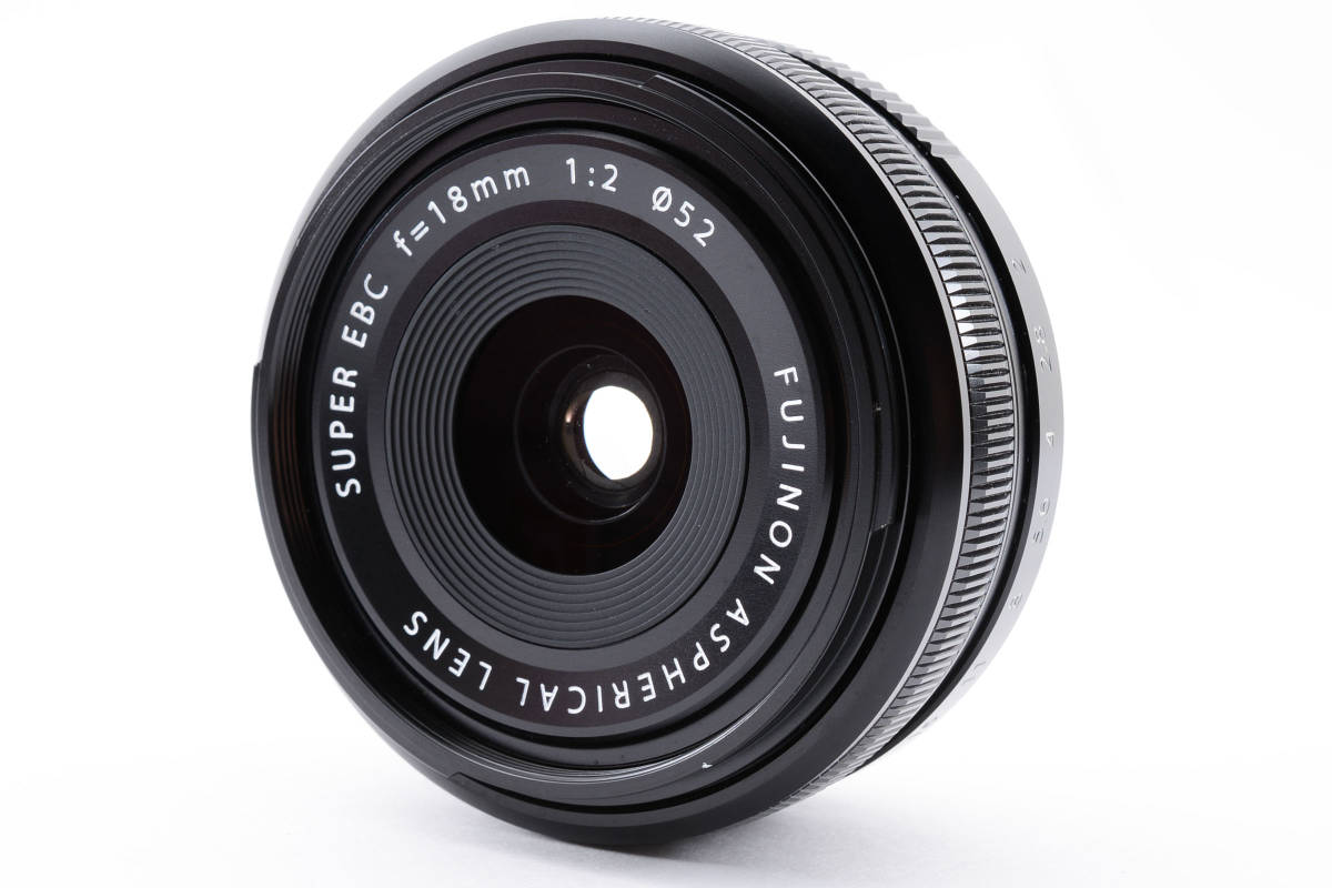 FUJIFILM XF18mm F2 R ブラック フジフィルム フジノン 単焦点 レンズ 【ジャンク】 #5171_画像1