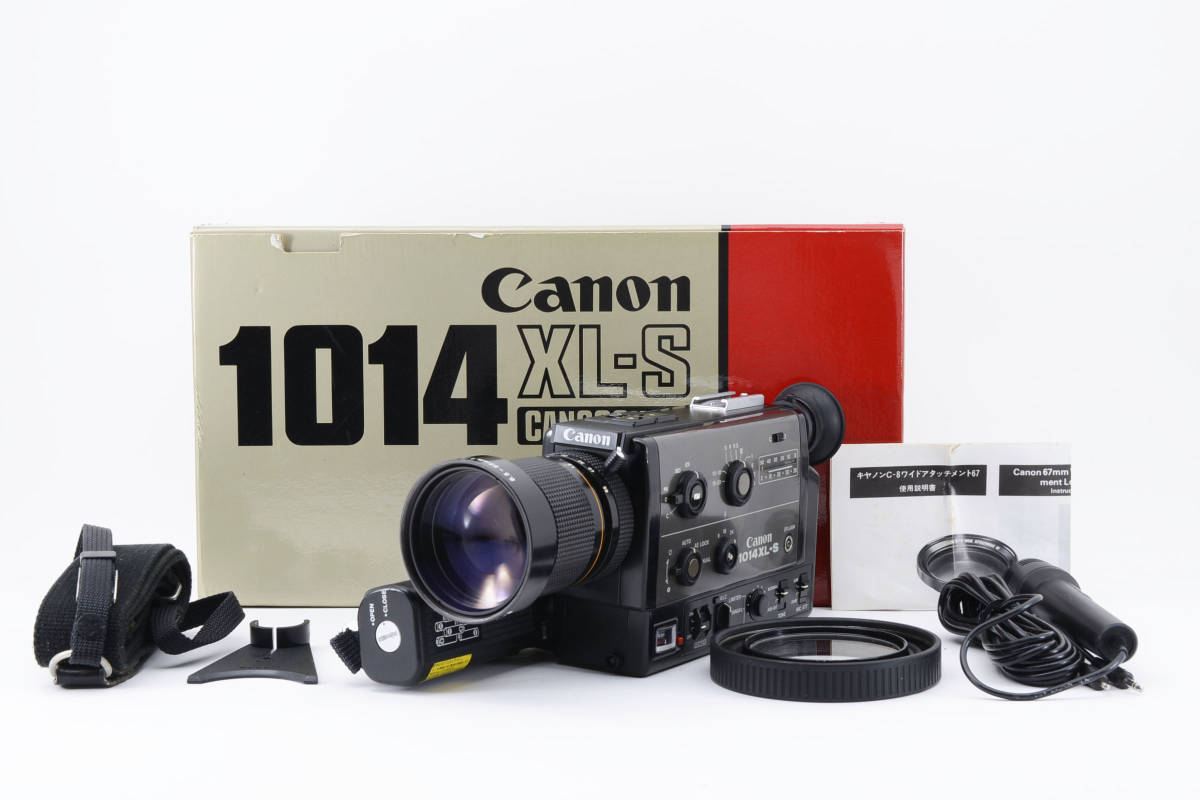 Canon 1014XL-S ZOOM LENS C-8 6.5-65mm 1:1.4 MACRO 8ミリフィルムカメラ キャノン #5245_画像1