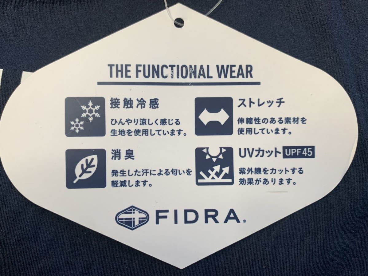 ☆3166 フィドラ FIDRA / ゴルフウェア ハイ ネックロングTシャツ XLサイズ レディース_画像6