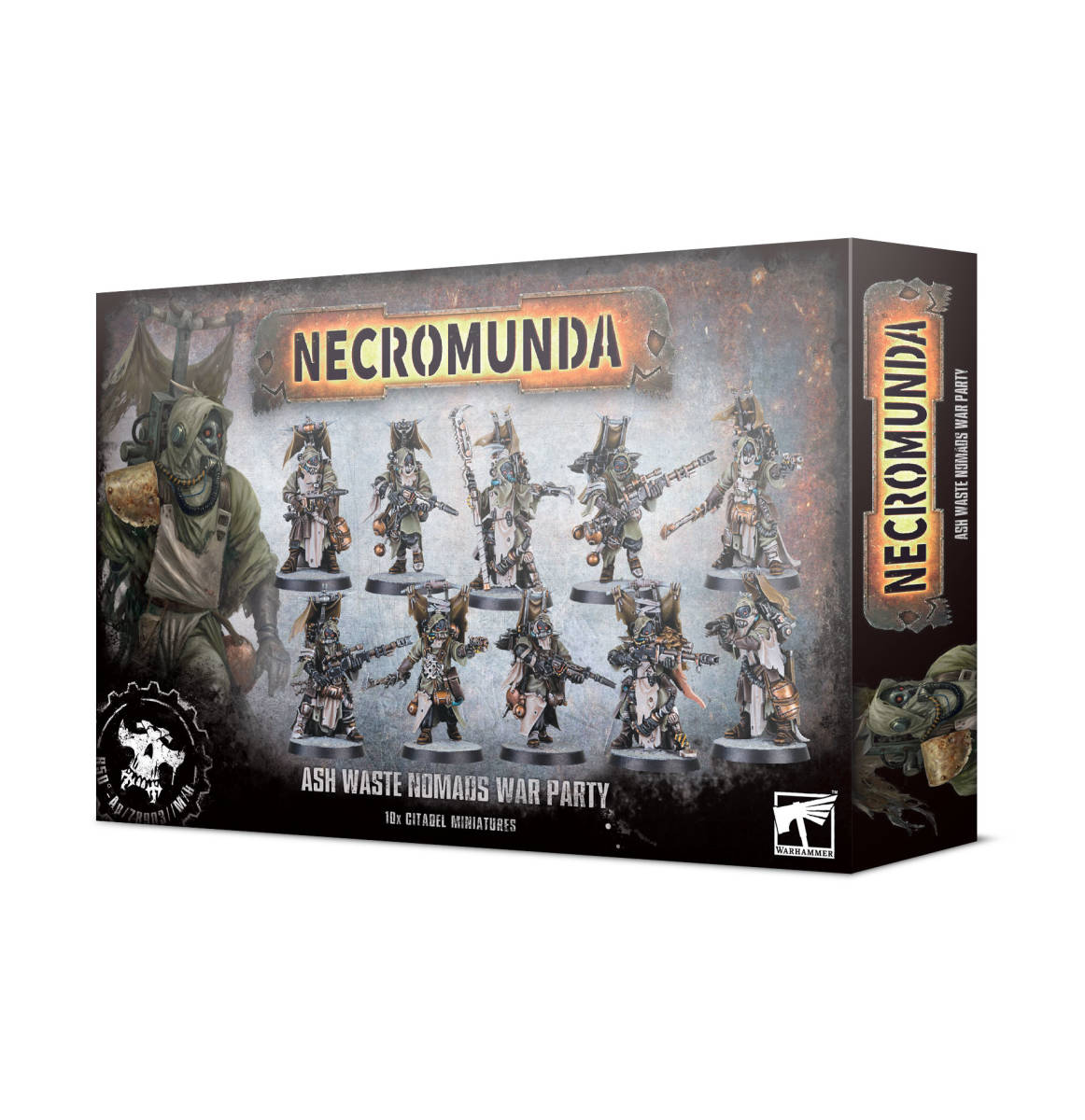 送料無料 新品 ネクロムンダ アッシュ ウォスト ノマド ウォーパーティー ウォーハンマー 40k Necromunda Ash Waste Nomads War Party