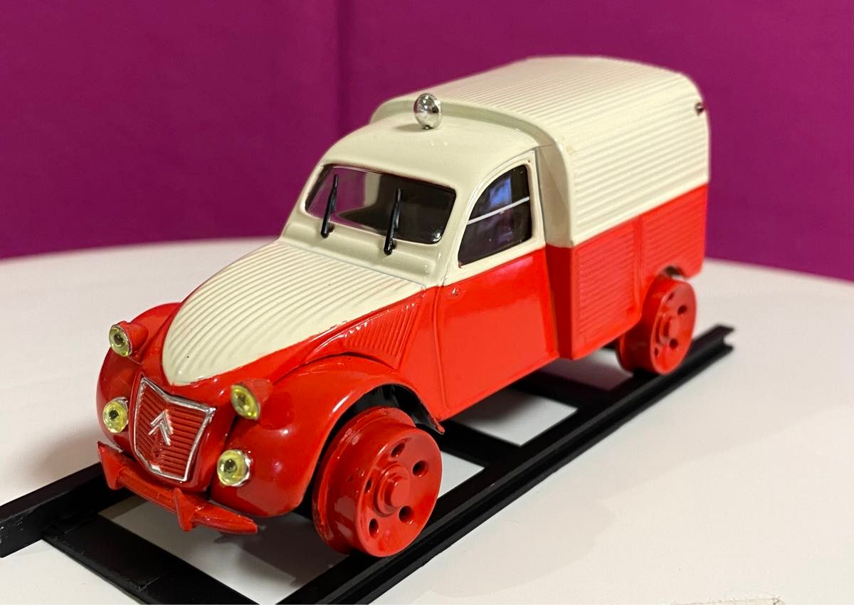 【Norev Citroen 2CV Collection】シトロエン 2CV AZU DRAISINE 1956 1/43