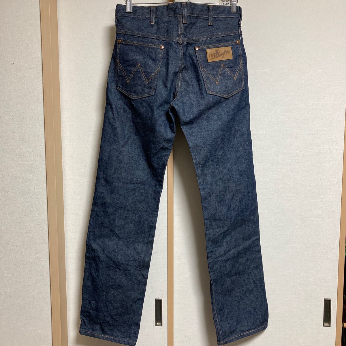 [ ultimate beautiful goods ]The REAL McCOY\'S×Wrangler The Real McCoy's × Wrangler 11MWZ real name reissue strut jeans Denim pants W30 S1109 dark blue 
