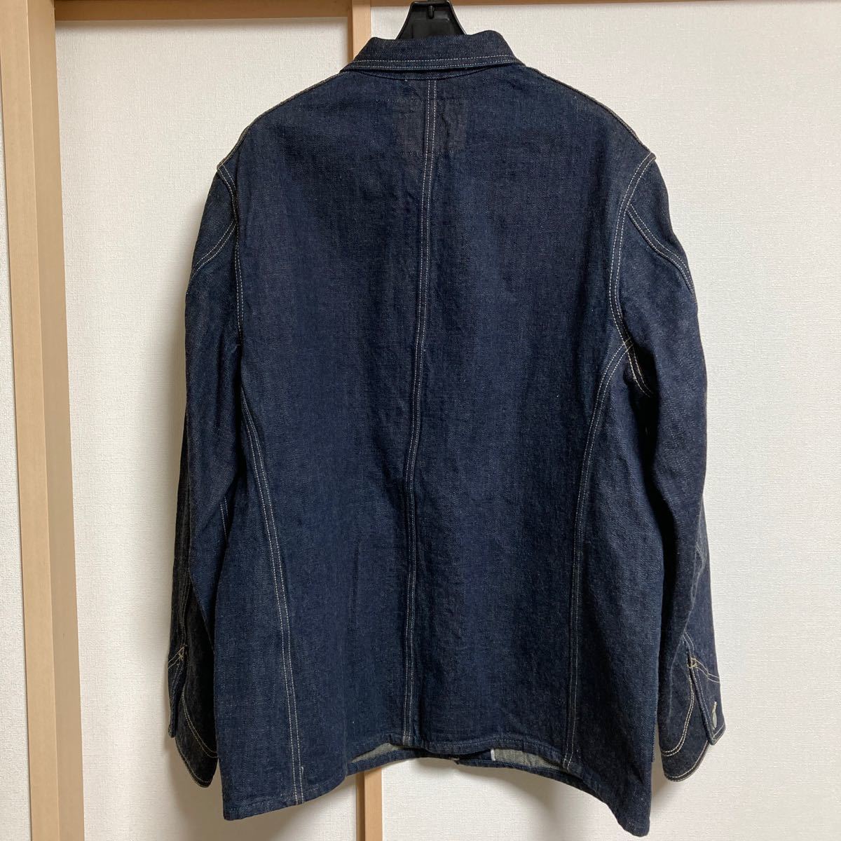 [ beautiful goods ]STUDIO D\'ARTISAN stereo .teo*da*ruchi The nG3 Denim coverall D4506 men's made in Japan jacket size 42 dark blue 