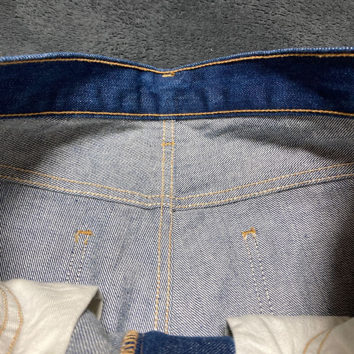 【美品】LVC LEVI'S VINTAGE CLOTHING リーバイス 36060-0002 W31 1965モデル SUPER SLIM BIG-E ブルガリア制 濃紺