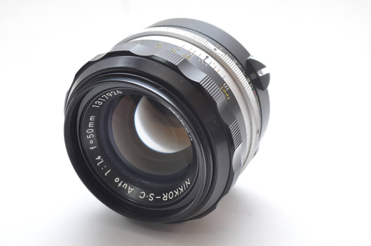 ★実用美品★ NIKON ニコン NIKKOR-S C Auto 50mm F1.4 ★動作OK、クモリ★#h866_画像1