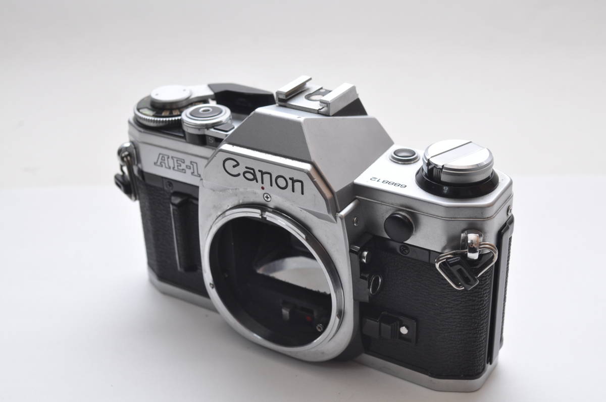 ★並品★ CANON キャノン AE-1 ★シャッター全速OK、露出計アンダー★#h890_画像1