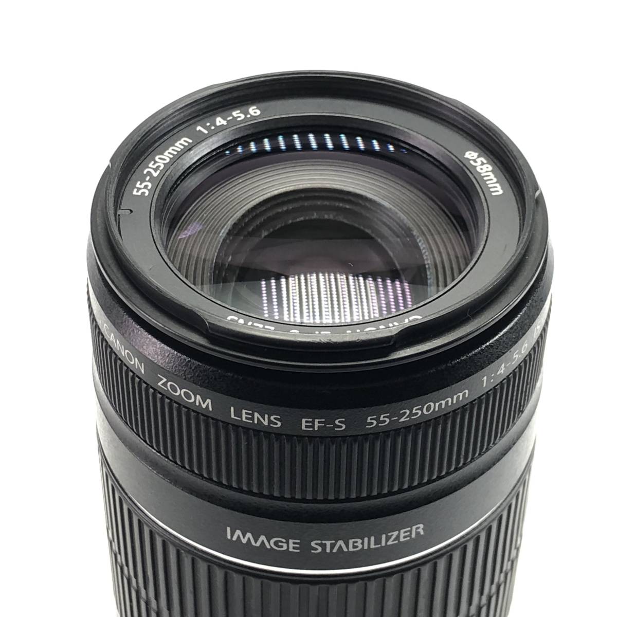 Canon EF-S 55-250mm F4-5.6 IS キヤノン 良品 ヱOA4e_画像3