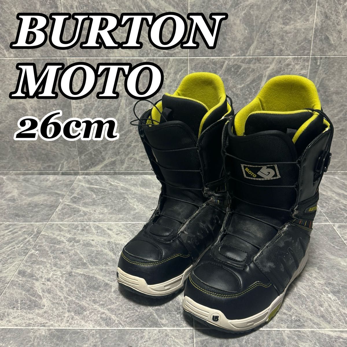 BURTON バートン MOTO モト スノーボードブーツ クイックレース メンズ 26cm