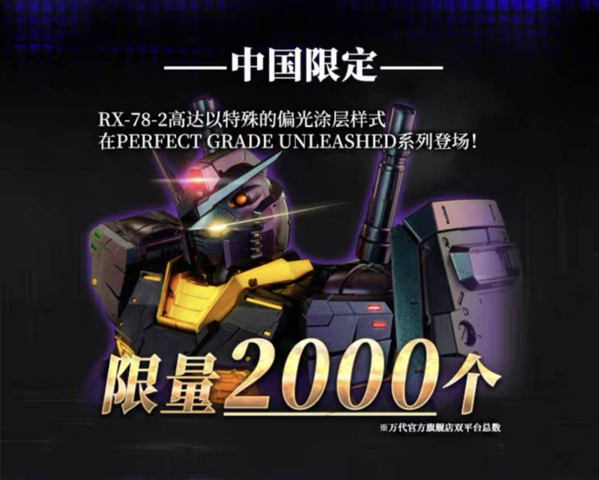 バンダイ 海外超限定 PG RX-78-2 ガンダム 新品 正規品 1/60 （偏光コーティングバージョン）UNLEASHED_画像2