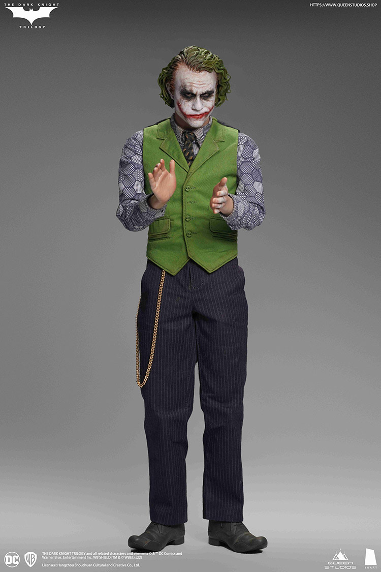 INART Queen Studios 1/6 ダークナイト ジョーカー DX版 2体セット 新品未使用 バットマン ヒース レジャー BATMAN JOKER HOTTOYS_画像4