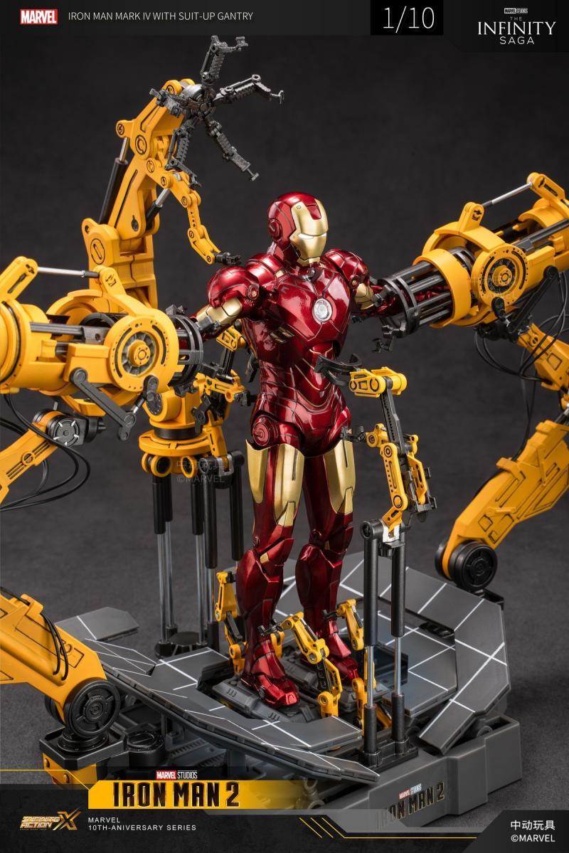 ZD TOYS 1/10 アイアンマン マーク4 パワードスーツ装着機 ZD TOYS 1/10 アイアンマン マーク4 パワードスーツ装着機