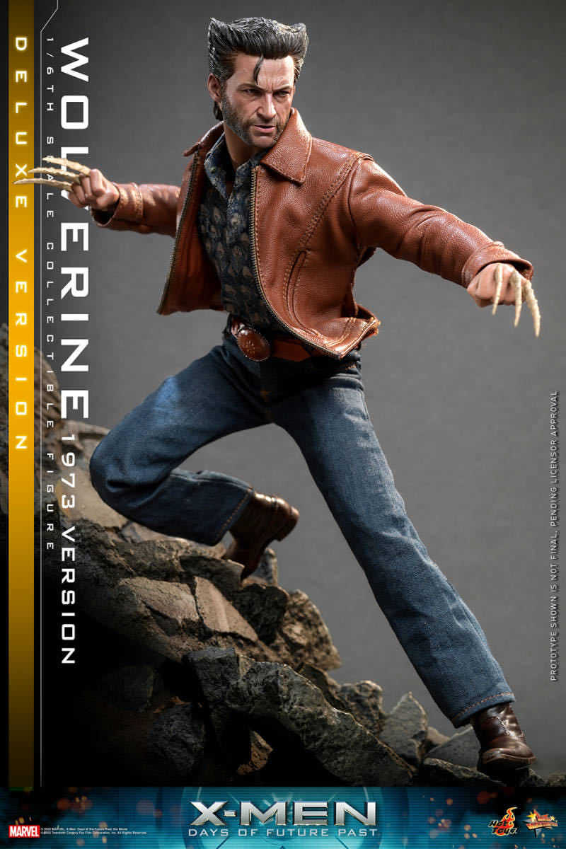 ホットトイズ 1/6 X-MEN フューチャー＆パスト ウルヴァリン ローガン 1973年版 DX.Ver 未開封新品 MMS660 Wolverine Hottoys X-メンの画像2