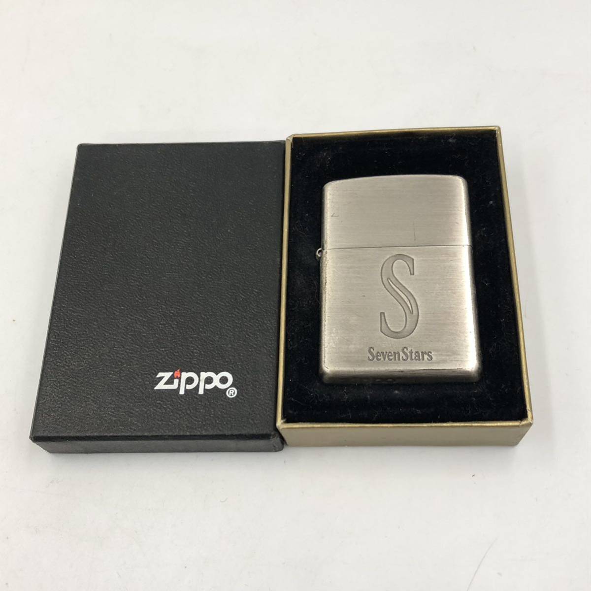 1.11ID-E1055☆訳アリ! ZIPPO Seven Stars☆ジッポ ジッポー 1.11ID-E1055☆訳アリ! ZIPPO Seven Stars☆ジッポ ジッポー