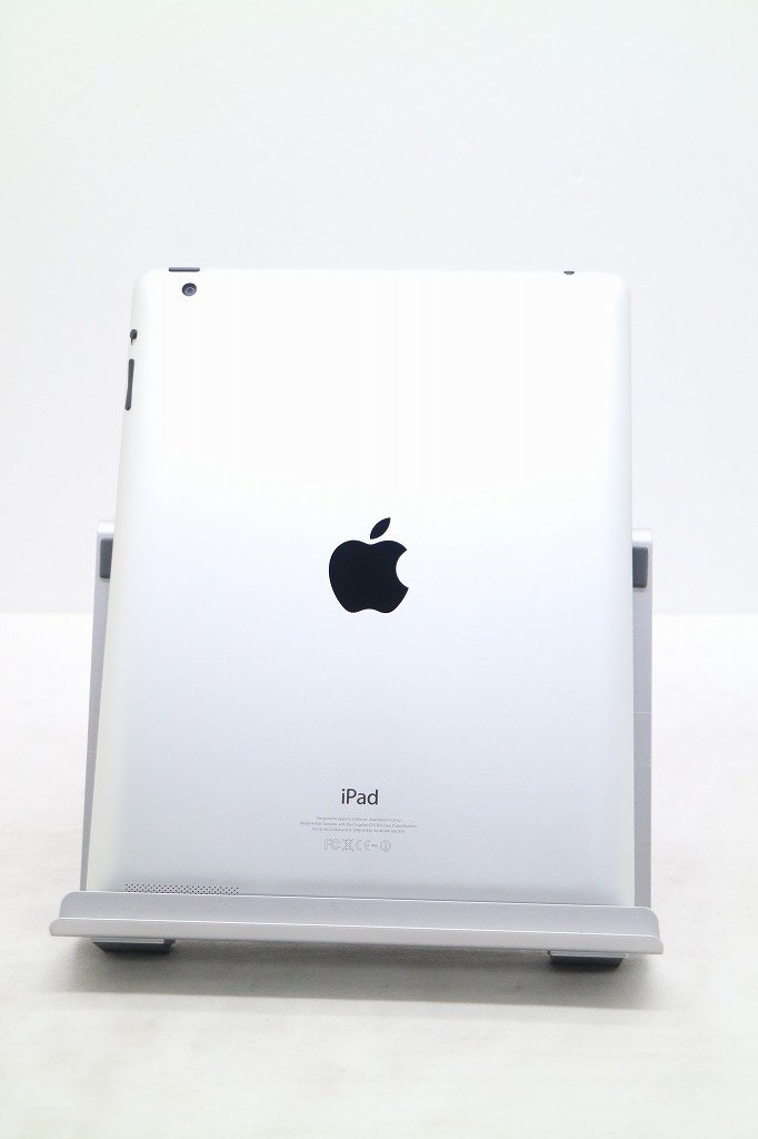 Wi-Fiモデル Apple iPad4 Wi-Fi 16GB iOS10.3.3 ホワイト MD513J/A 初期化済 【m021656】_画像2