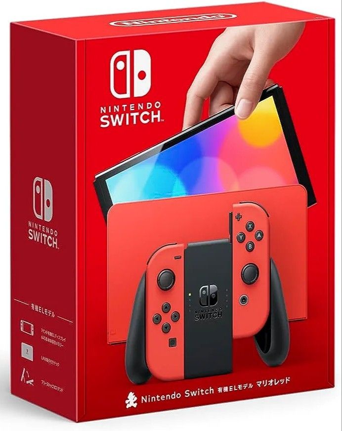 新品未開封 Nintendo Switch 有機ELモデル Joy-Con(L)/(R) マリオ