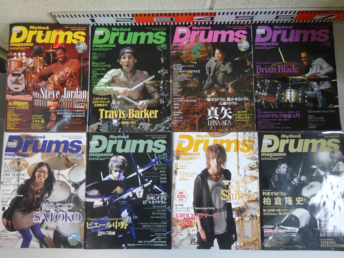 H29Cφ　Drums　リズム＆ドラム・マガジン　2008～2016年　まとめて52冊セット　リットーミュージック_画像5