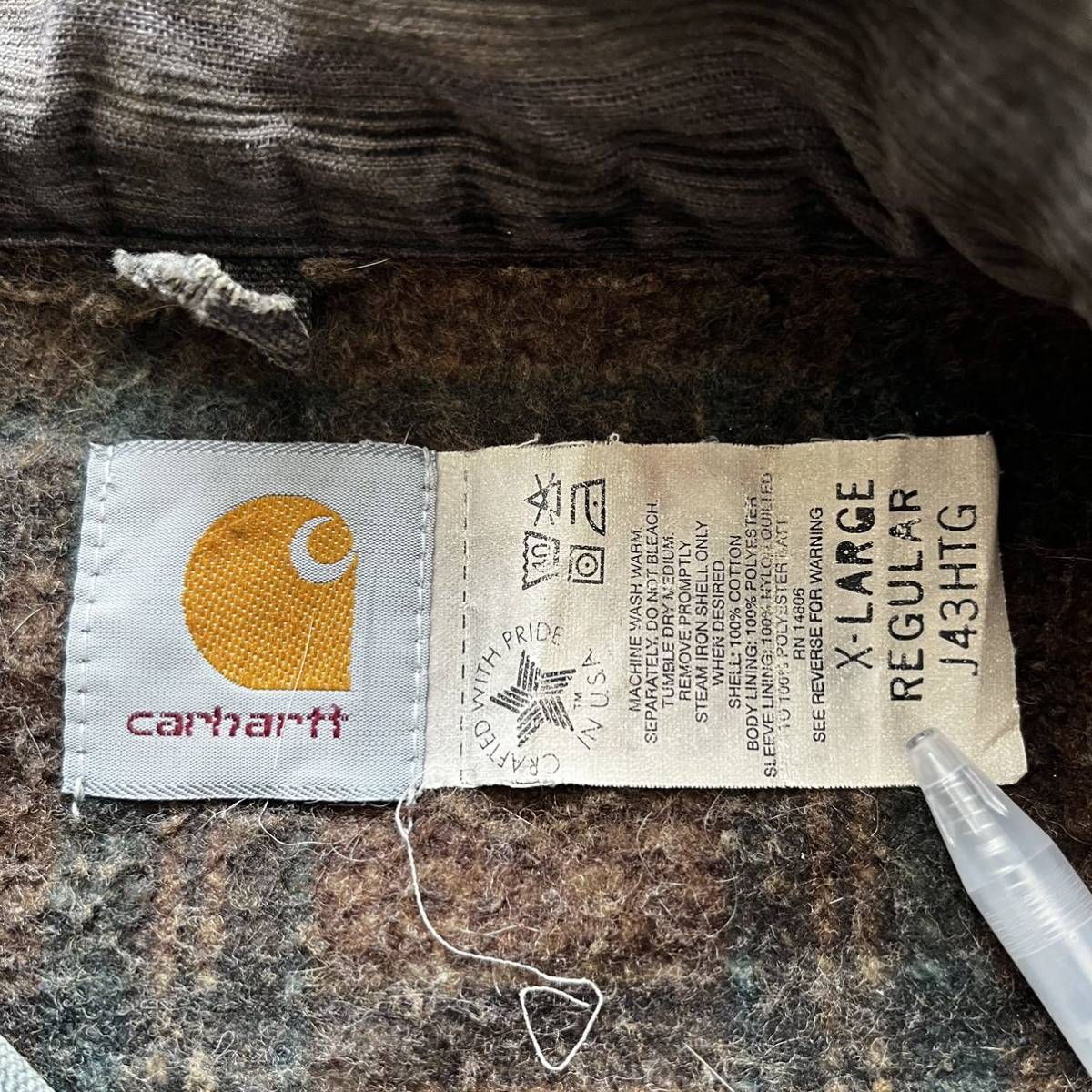 ヴィンテージ】80s carhartt(カーハート) デトロイトジャケット ヴィンテージ】80s carhartt(カーハート) デトロイトジャケット