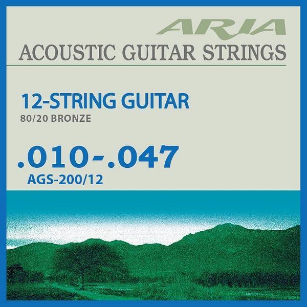 即決◆新品◆送料無料ARIA AGS-200/12×12(12弦ギター用セット弦 /メール便