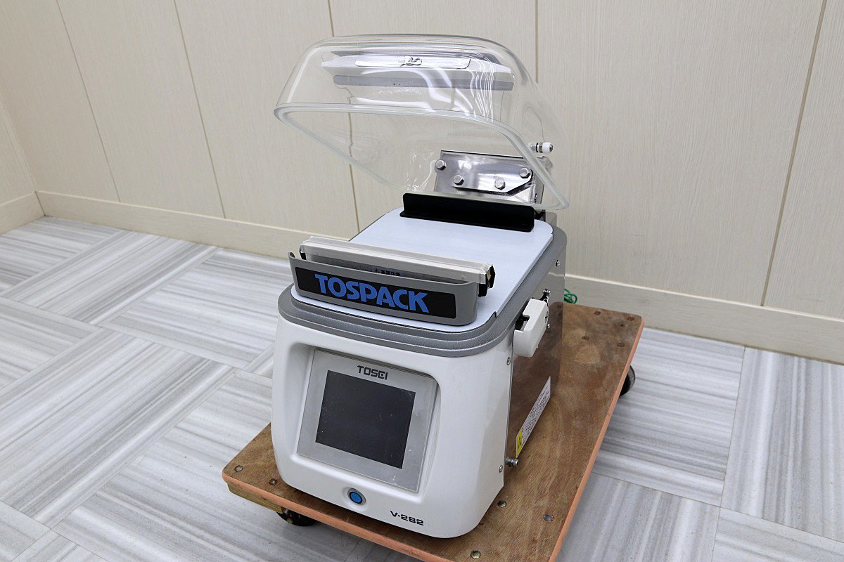  animation have 18 year made super-beauty goods!TOSEItos pack TOSPACK desk vacuum packaging machine 100V sealing coat V-282 liquid crystal touch panel kitchen store business use 57 ten thousand 