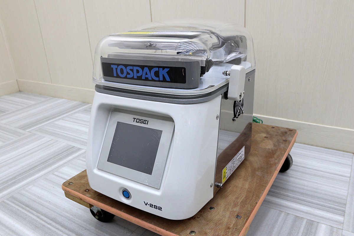  animation have 18 year made super-beauty goods!TOSEItos pack TOSPACK desk vacuum packaging machine 100V sealing coat V-282 liquid crystal touch panel kitchen store business use 57 ten thousand 