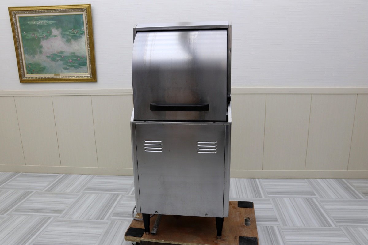  прекрасный товар!18 год производства посудомоечная машина левый маленький размер дверь модель Hoshizaki звезда мыс JWE-450RUB3-L. горячая вода бак встроенный 3.200V вертикальный dishwasher магазин кухня для бизнеса 