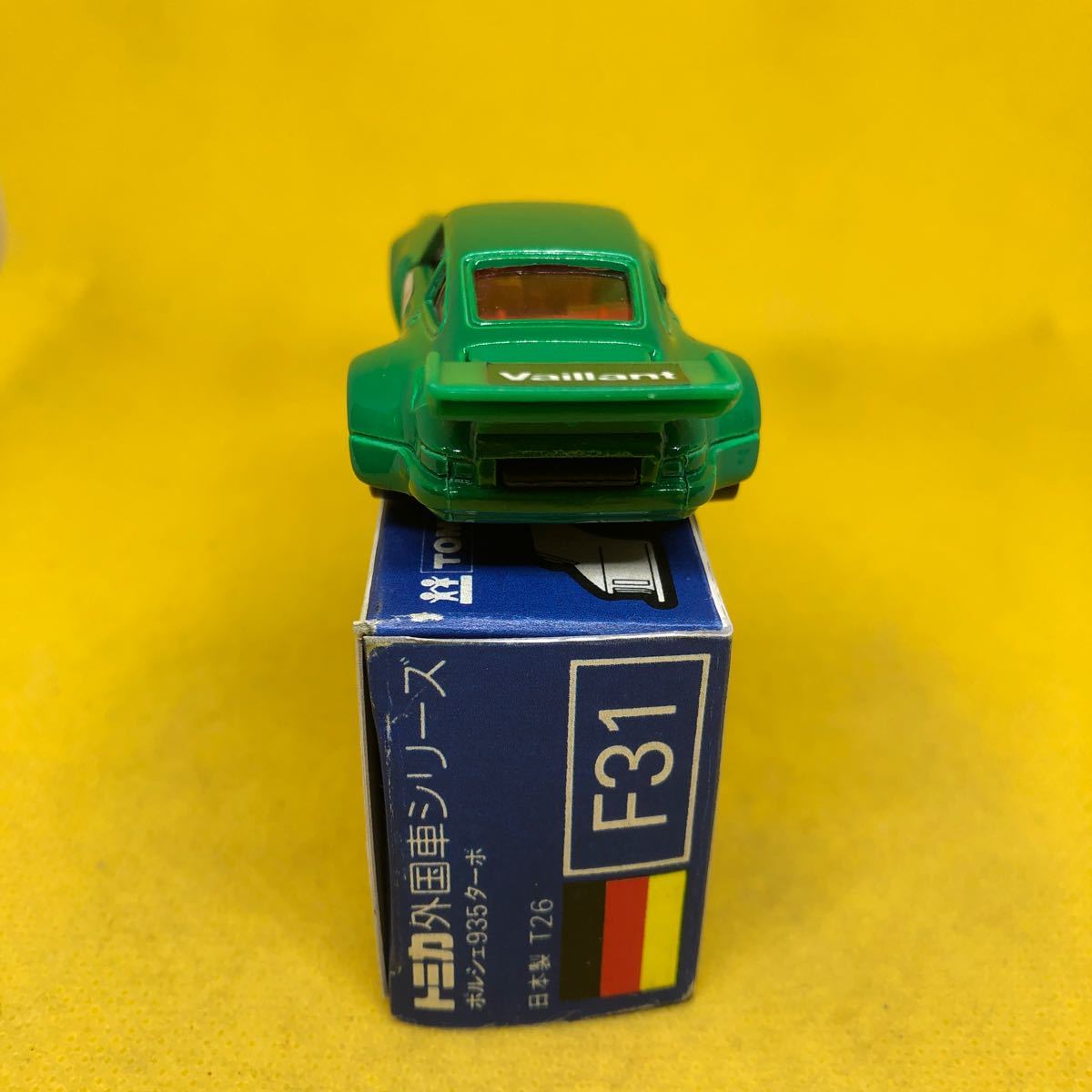 トミカ　日本製　青箱　F31 ポルシェ　935ターボ　当時物　絶版_画像4