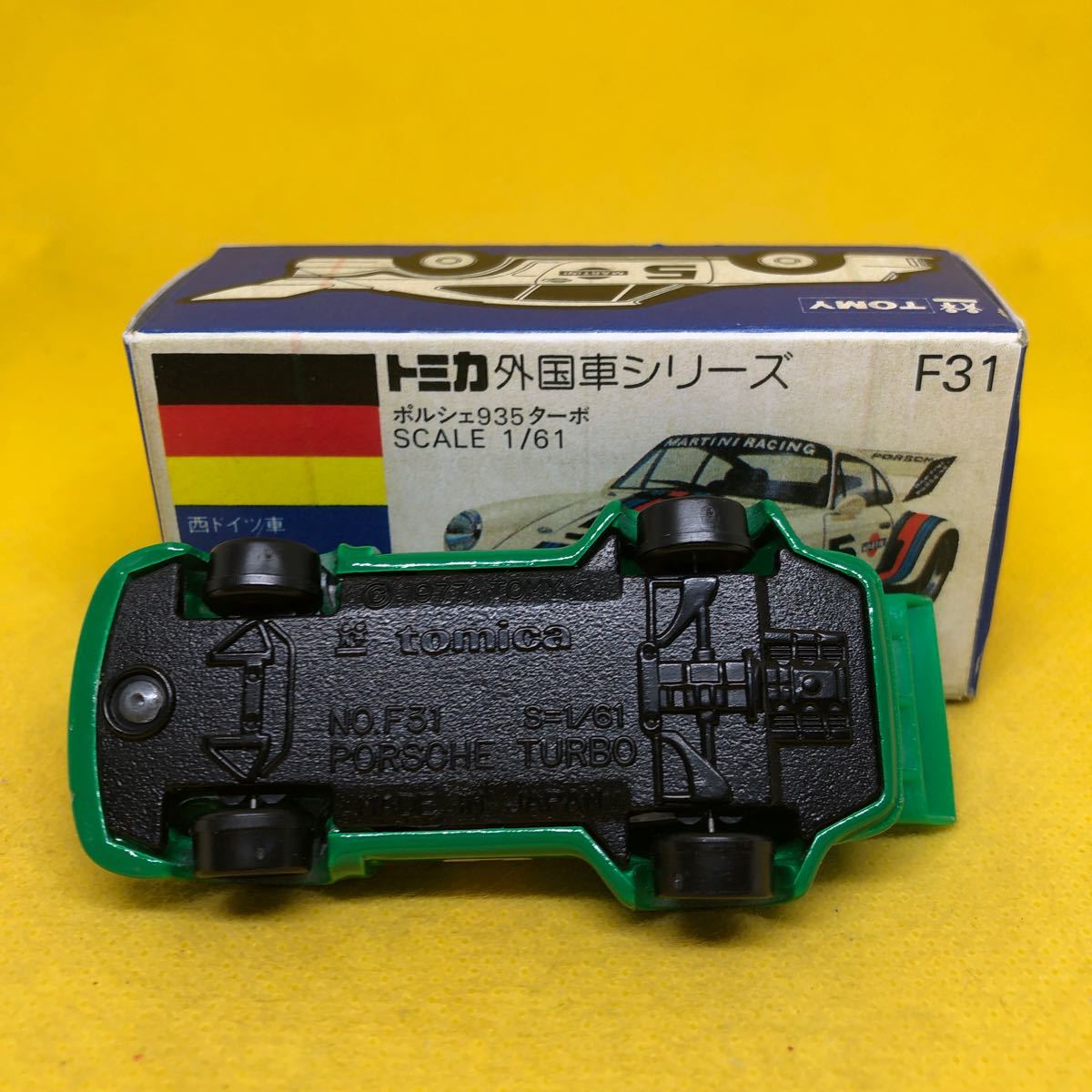 トミカ　日本製　青箱　F31 ポルシェ　935ターボ　当時物　絶版_画像5
