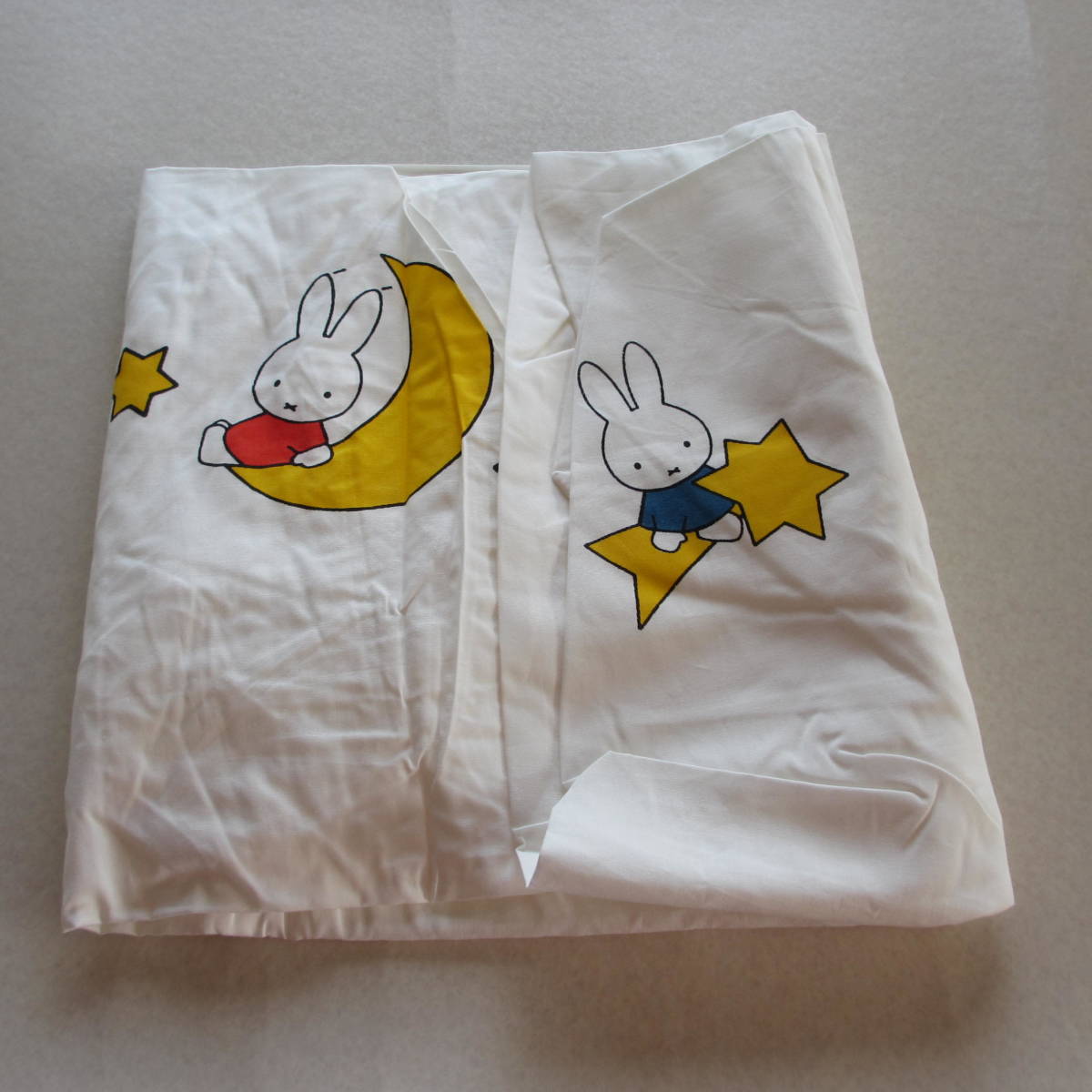  unused * Osaka * west river * Miffy baby fi tea pack sheet (.. pattern )* for children goods * Miffy * child bedding 