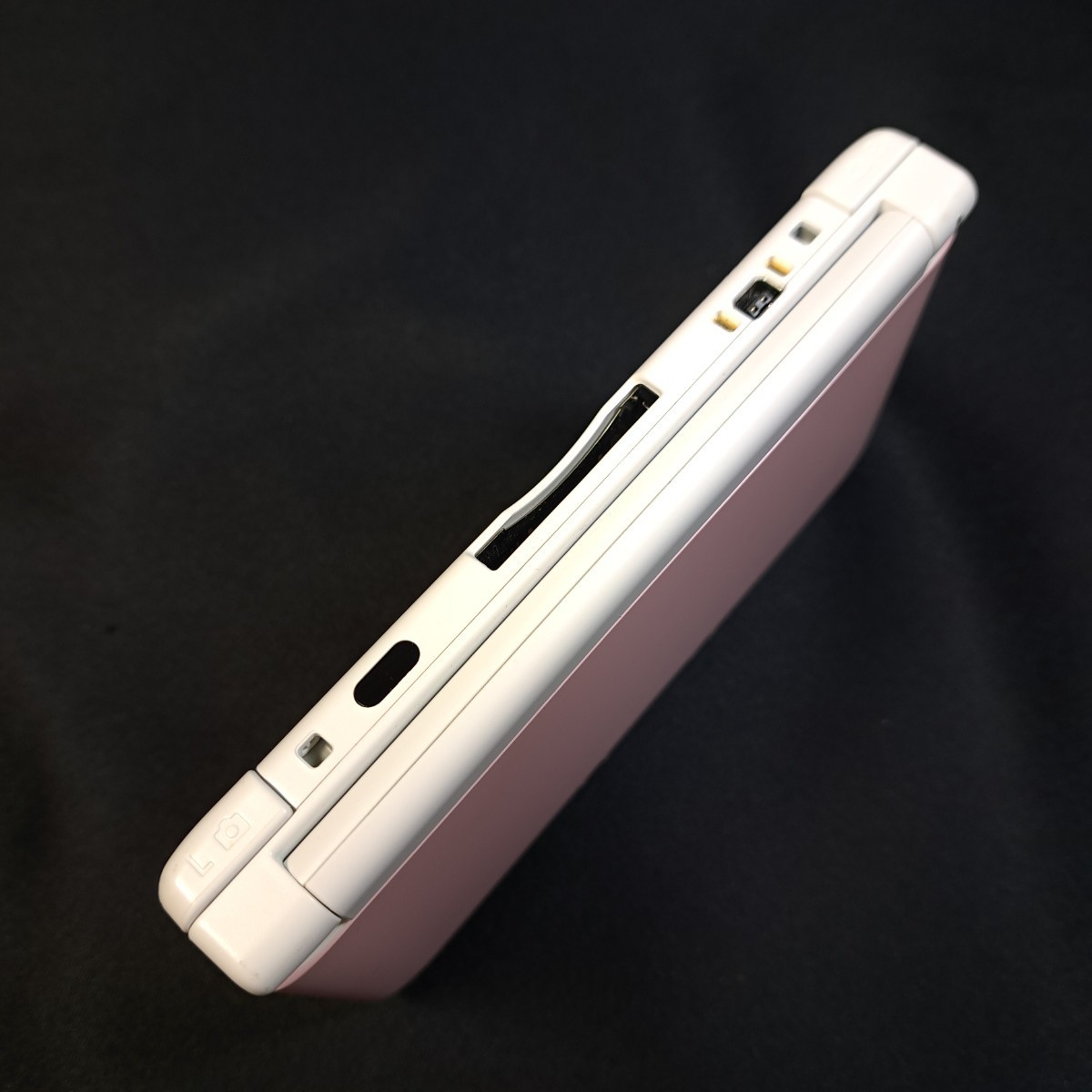3DS LL/通電動作確認OK/ピンク×ホワイト/本体のみ/タッチペンあり/Nintendo ニンテンドー 任天堂_画像5