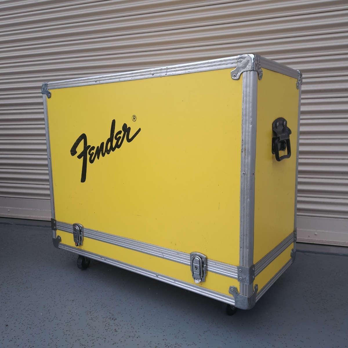 Fender Twin Reverb 銀パネ フェンダーツインリバーブ silver face 真空管アンプ フットスイッチ ツアーケース _画像9