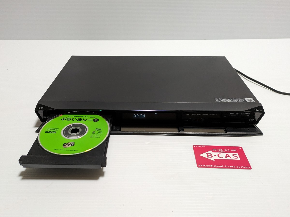 SONY ソニー ブルーレイディスクレコーダー SONY BDZ-ET1100 HDD1TB DVD/BDレコーダー B-CASカード付 動作確認済み　2014年製品_画像2