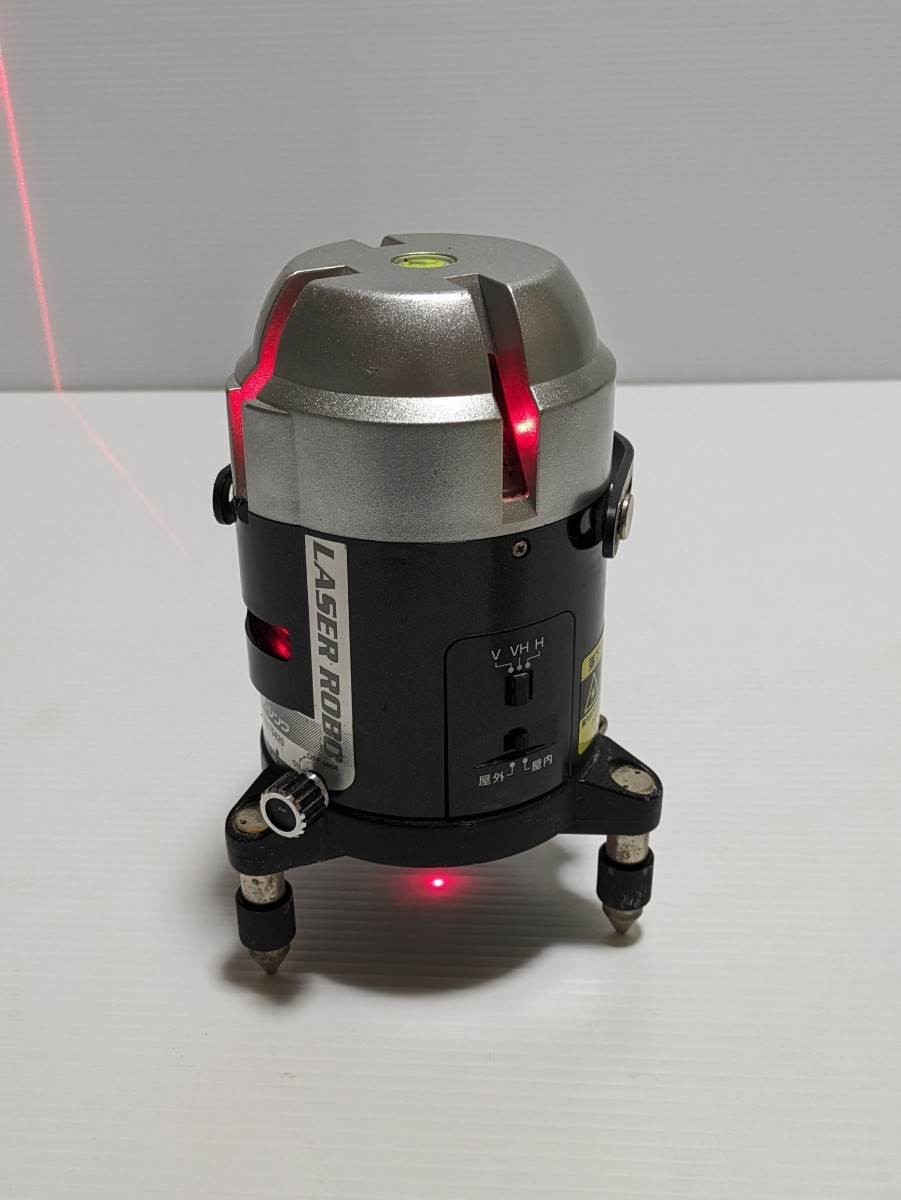 Shinwa シンワ レーザー墨出し器 LASER ROBO neo 41 No.76420 動作確認済み　ケース付き_画像3