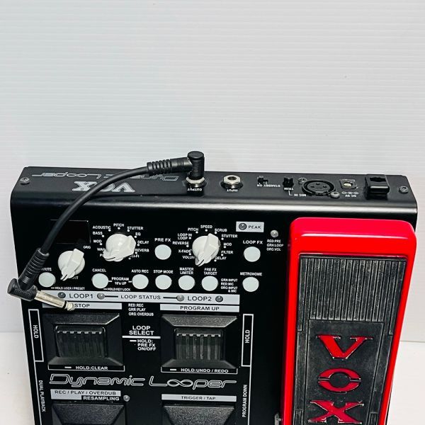 VOX VDL-1 dynamic looper ボックス ダイナミックルーパー ルーパー ＋ ギター マルチエフェクター 中古 ジャンク_画像3