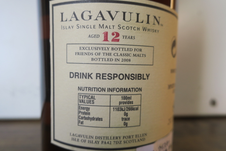 【古酒】ラガヴーリン 1995y-12y（Lagavulin）- Bottled for Friend of The Classic Malts★_画像8