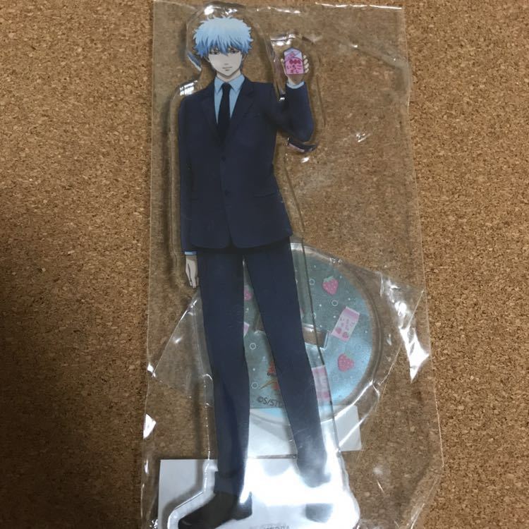 ヤフオク 銀魂 坂田銀時 アクリルスタンド スーツ グッズ