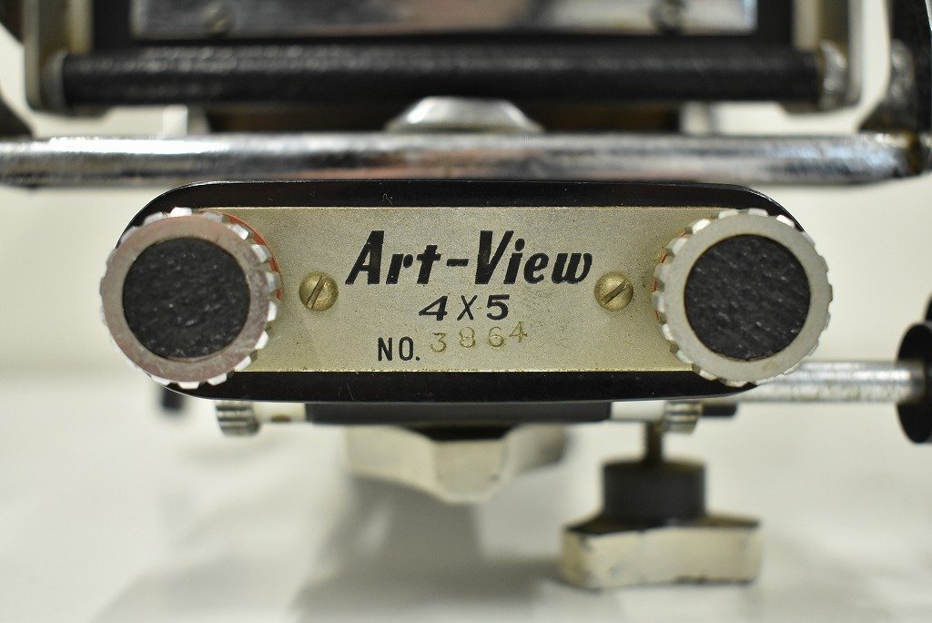 竜B363◆Art-View アートビュー 4×5 大判 フィルムカメラ レンズ:FUJINAR-W 1:6.3 f＝15cm FUJI PHOTO OPTICAL アンティーク_画像4