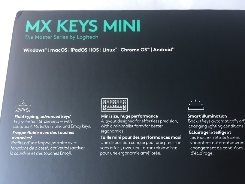 送料無料 即納 新品未開封 ロジテック MX keys mini US配列 海外限定 キーボード ブラック _画像10