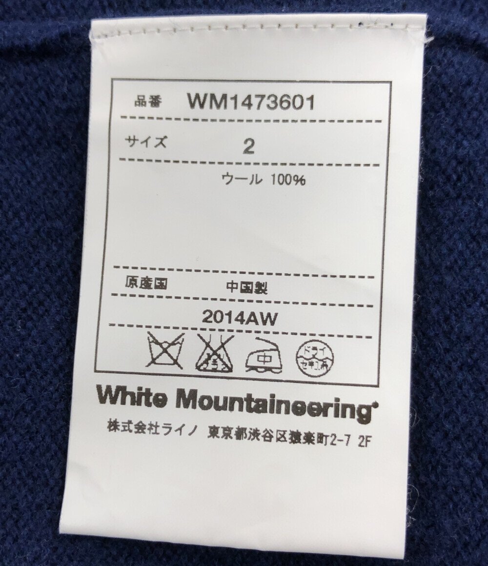 ホワイトマウンテニアリング 長袖ニット WM1473601 メンズ 2 L White Mountaineering [0502]_画像4