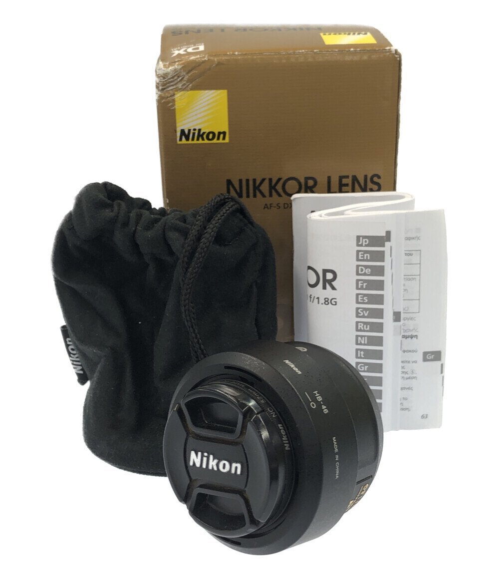 訳あり ニコン 交換用レンズ AF-S DX NIKKOR 35mm F1.8G Nikon [0502]の画像1
