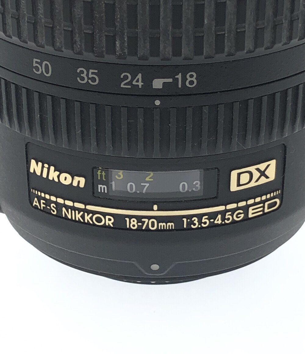 訳あり ニコン 交換用レンズ AF-S DX Nikkor 18-70mm F3.5-4.5G ED Nikon [0502]_画像5