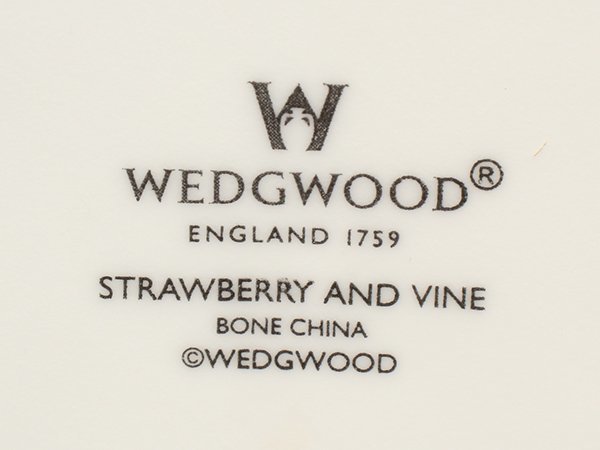 ウェッジウッド プレート 大皿 29cm ストロベリー＆バイン WEDGWOOD [0502]_画像3