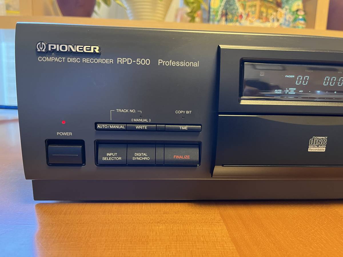 ** ultimate beautiful goods **PIONEER RPD-500 CD recorder 