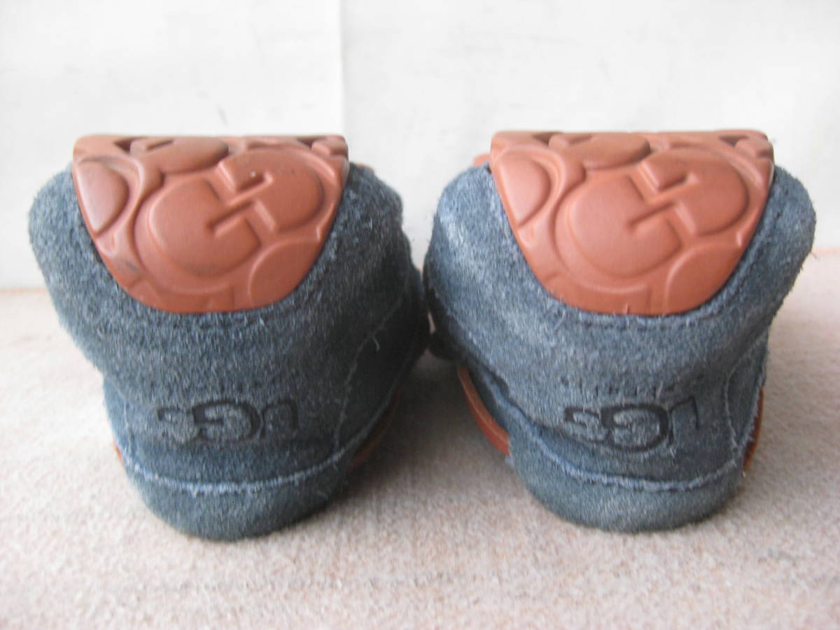 ★UGG Australia　 メンズフラットシューズ　　紺　　USA 10 　　２８.0cm 　　　美品