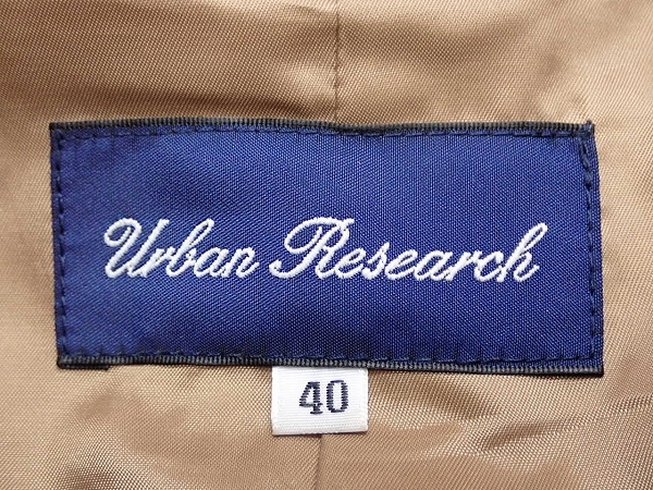 Urban Research кожаный жакет *40^ Urban Research / Rider's / Zip /24*1*2-20