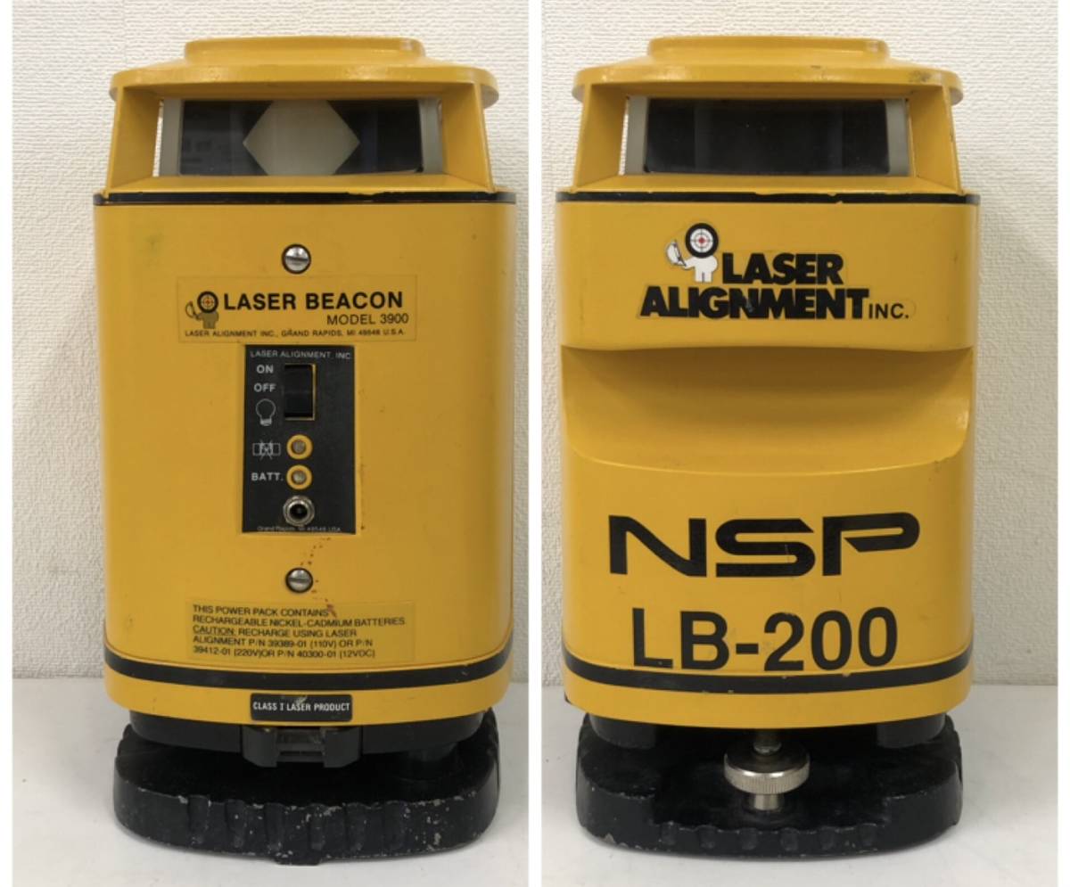 Y019294(021)-120/OT5000【名古屋】LASER ALIGNMENT NSP LB-200 LASER BEACON 3900 測量機器_画像2